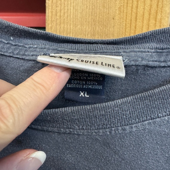 Disney Cruise Line Charcoal Shirt - Picture 2 of 5